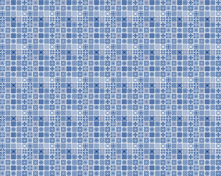 Toilettenrückwand Patchwork