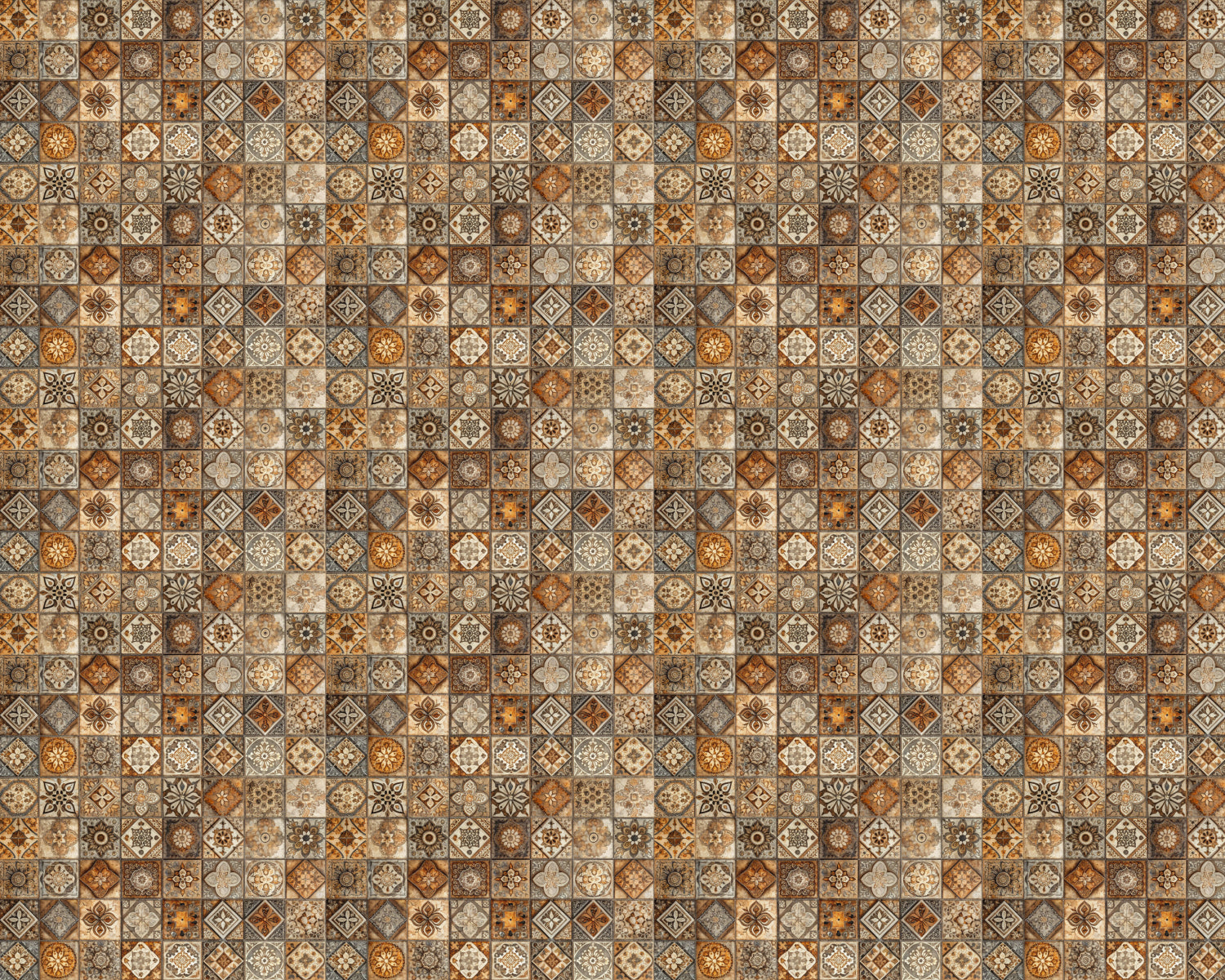 Toilettenrückwand Patchwork
