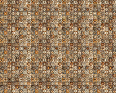 Toilettenrückwand Patchwork