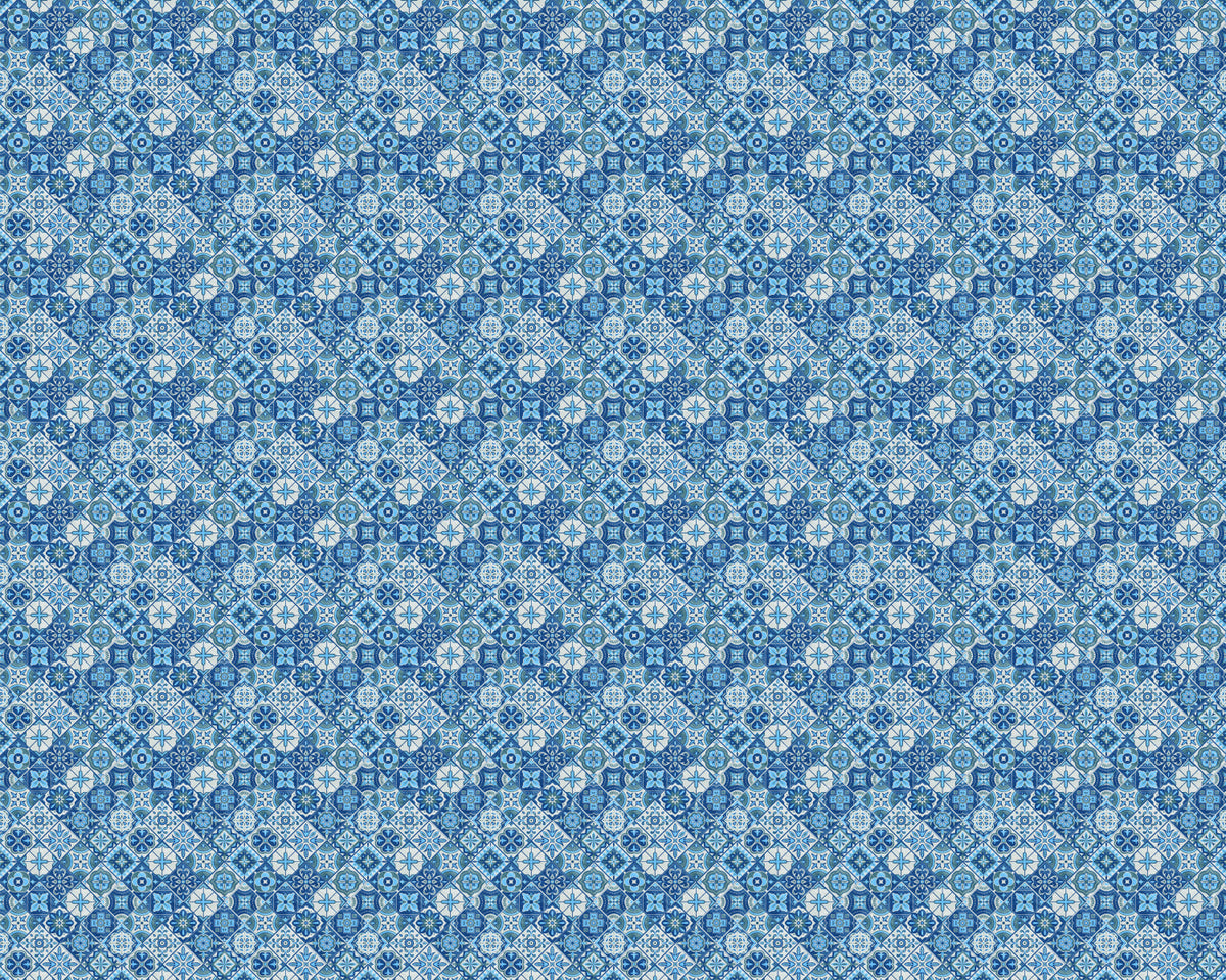Toilettenrückwand Patchwork