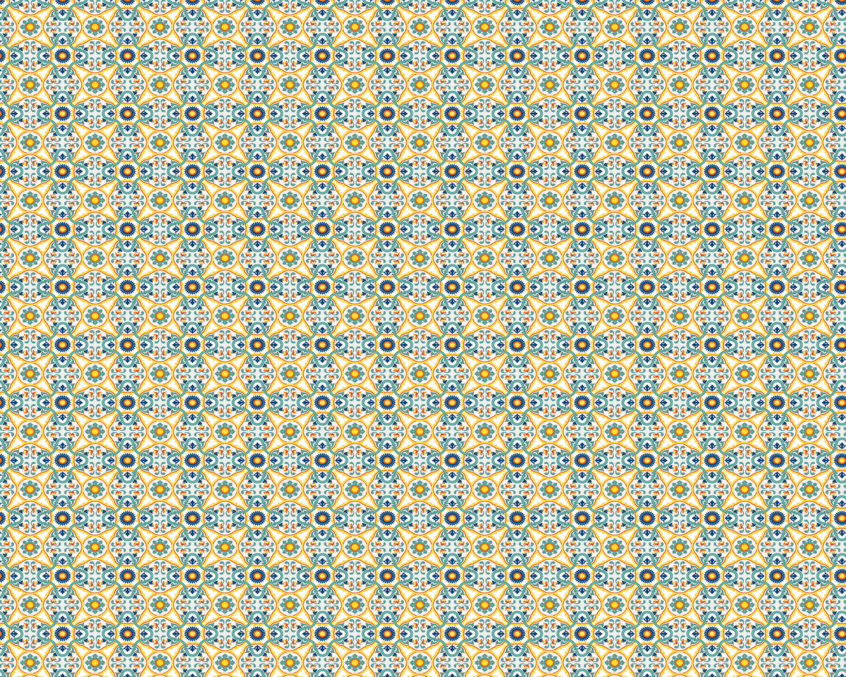 Toilettenrückwand Patchwork