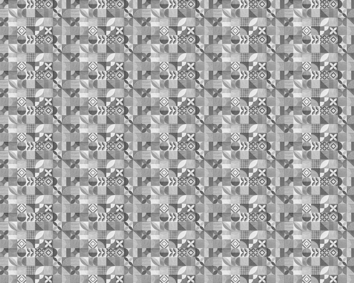 Toilettenrückwand Patchwork