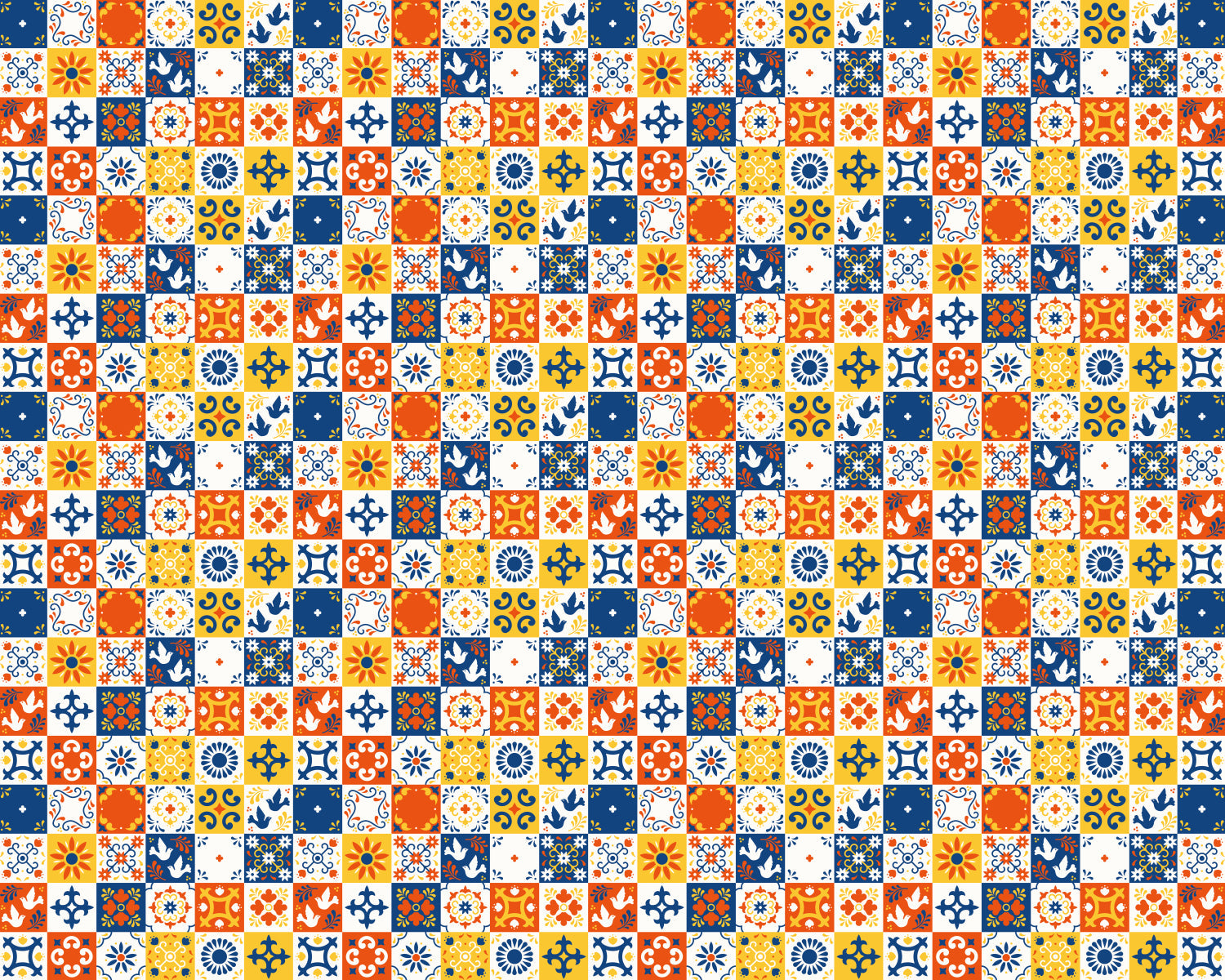 Toilettenrückwand Patchwork