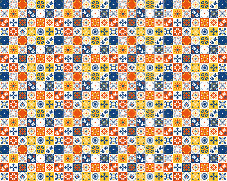 Toilettenrückwand Patchwork