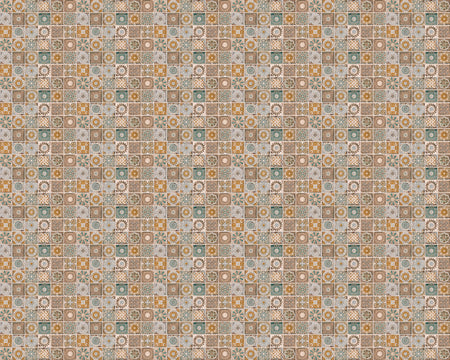 Toilettenrückwand Patchwork