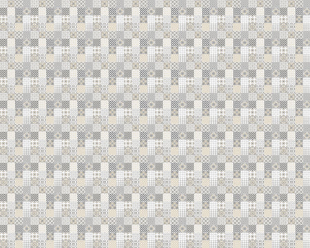 Toilettenrückwand Patchwork