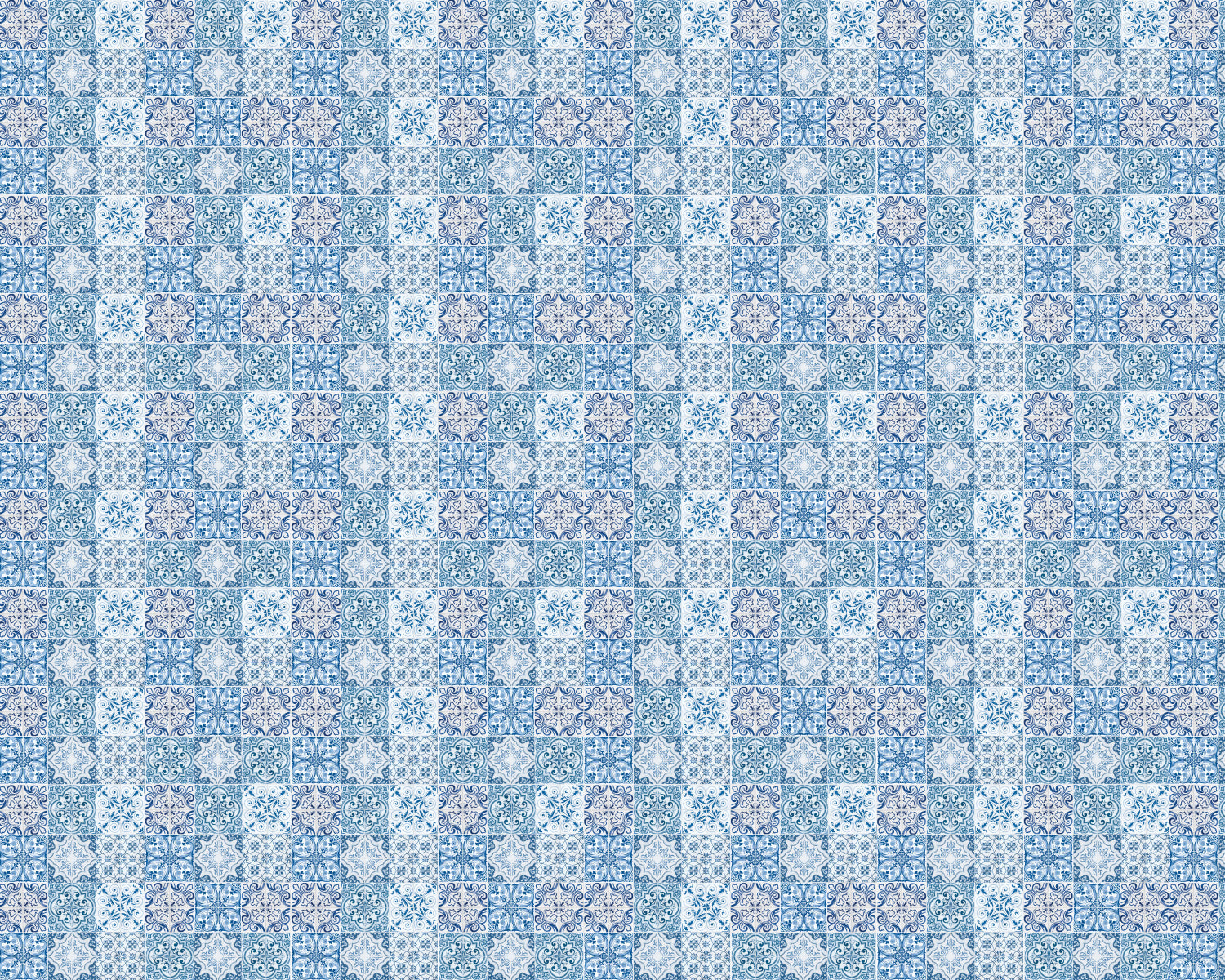 Toilettenrückwand Patchwork