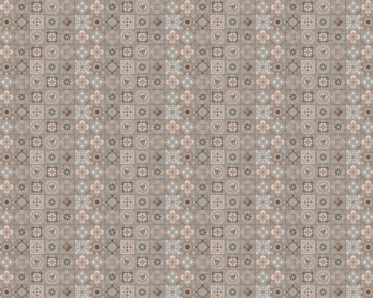 Toilettenrückwand Patchwork
