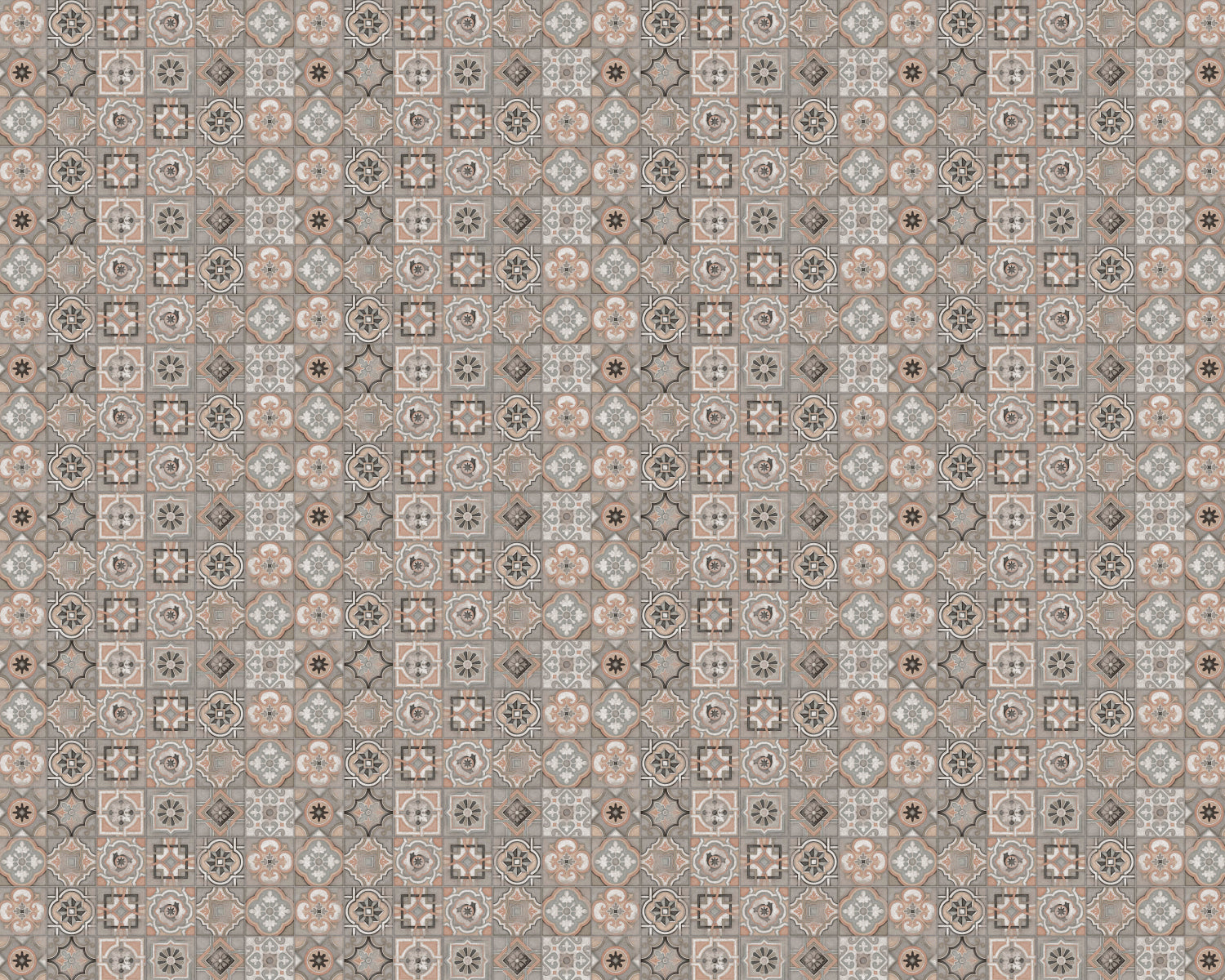 Toilettenrückwand Patchwork