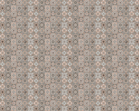 Toilettenrückwand Patchwork