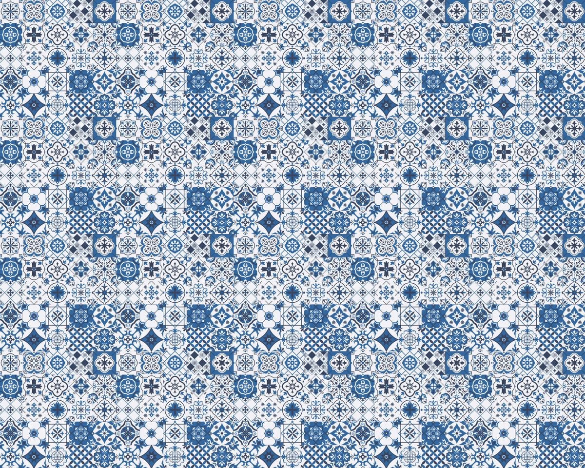 Toilettenrückwand Patchwork
