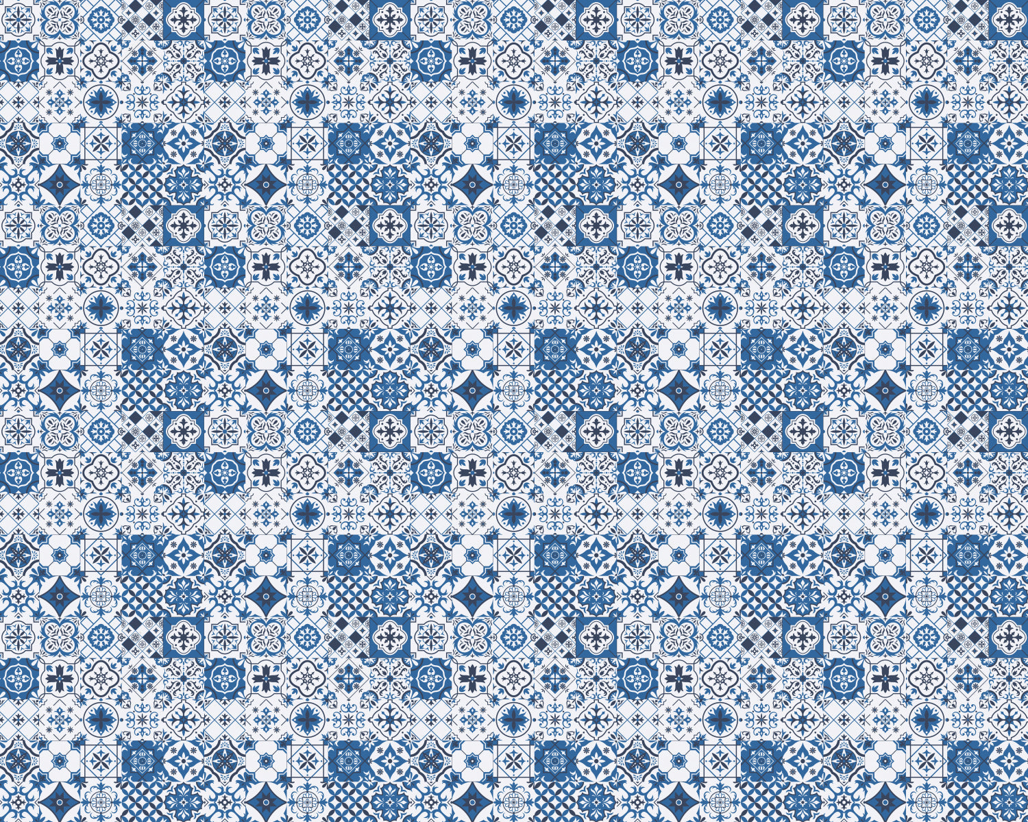 Toilettenrückwand Patchwork