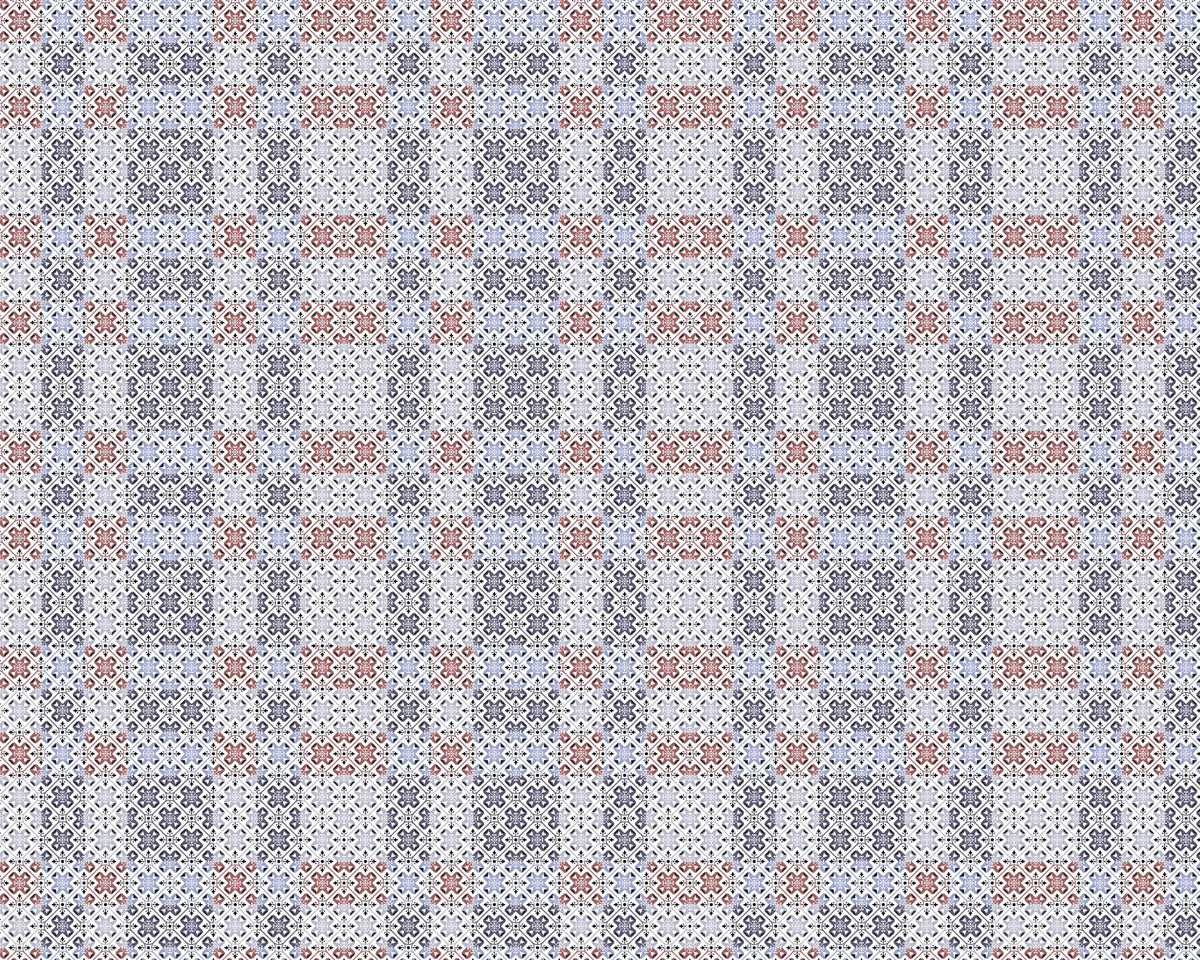 Toilettenrückwand Patchwork