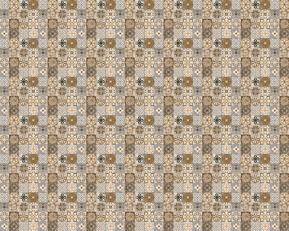Toilettenrückwand Patchwork