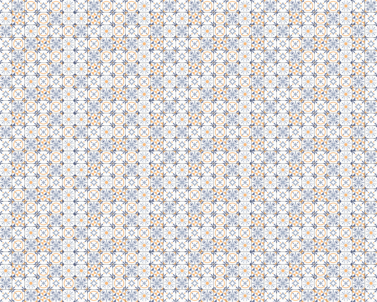 Toilettenrückwand Patchwork