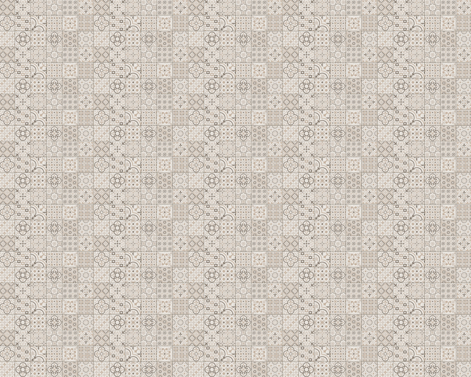 Toilettenrückwand Patchwork