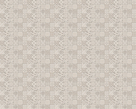 Toilettenrückwand Patchwork