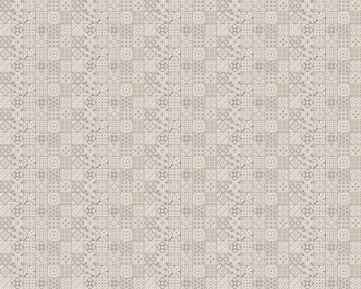 Toilettenrückwand Patchwork