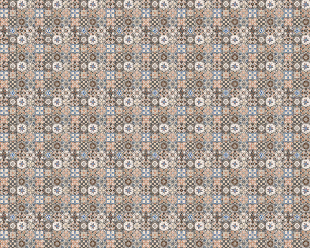 Toilettenrückwand Patchwork