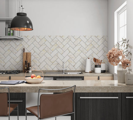 Küchenrückwand Fliesenoptik