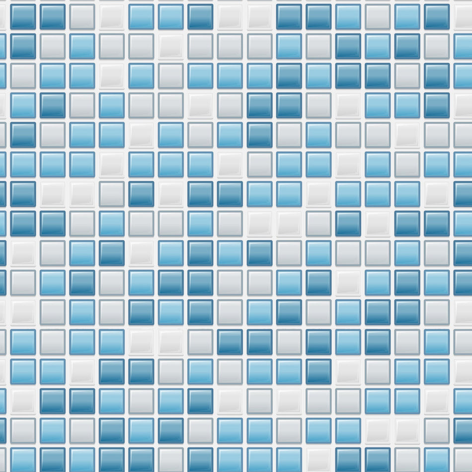 Toilettenrückwand Fliesenoptik