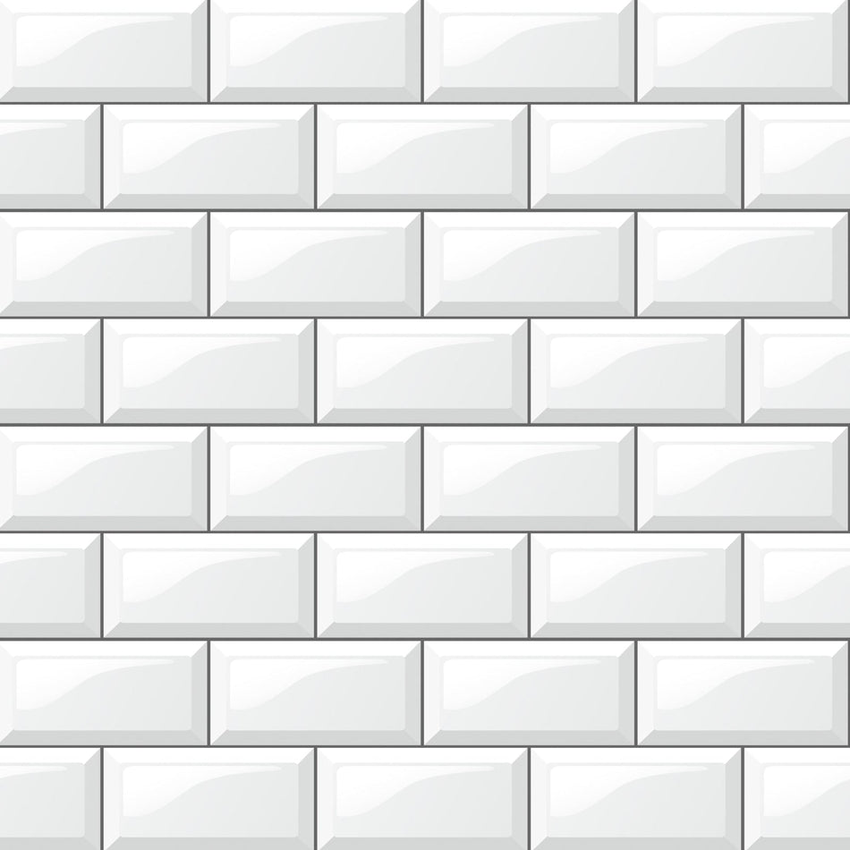 Toilettenrückwand Fliesenoptik