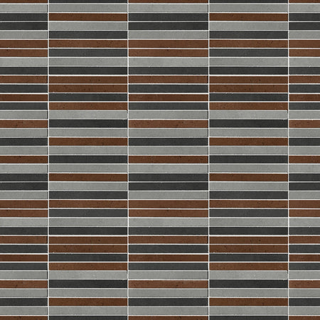 Waschbeckenrückwand Fliesenoptik