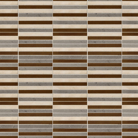 Waschbeckenrückwand Fliesenoptik