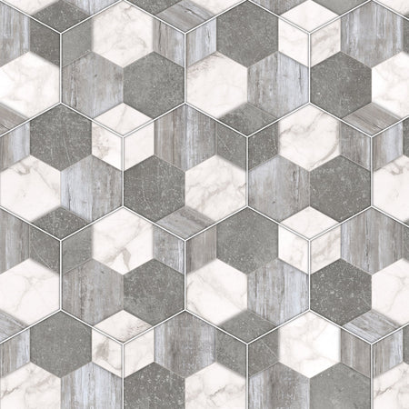 Waschbeckenrückwand Fliesenoptik