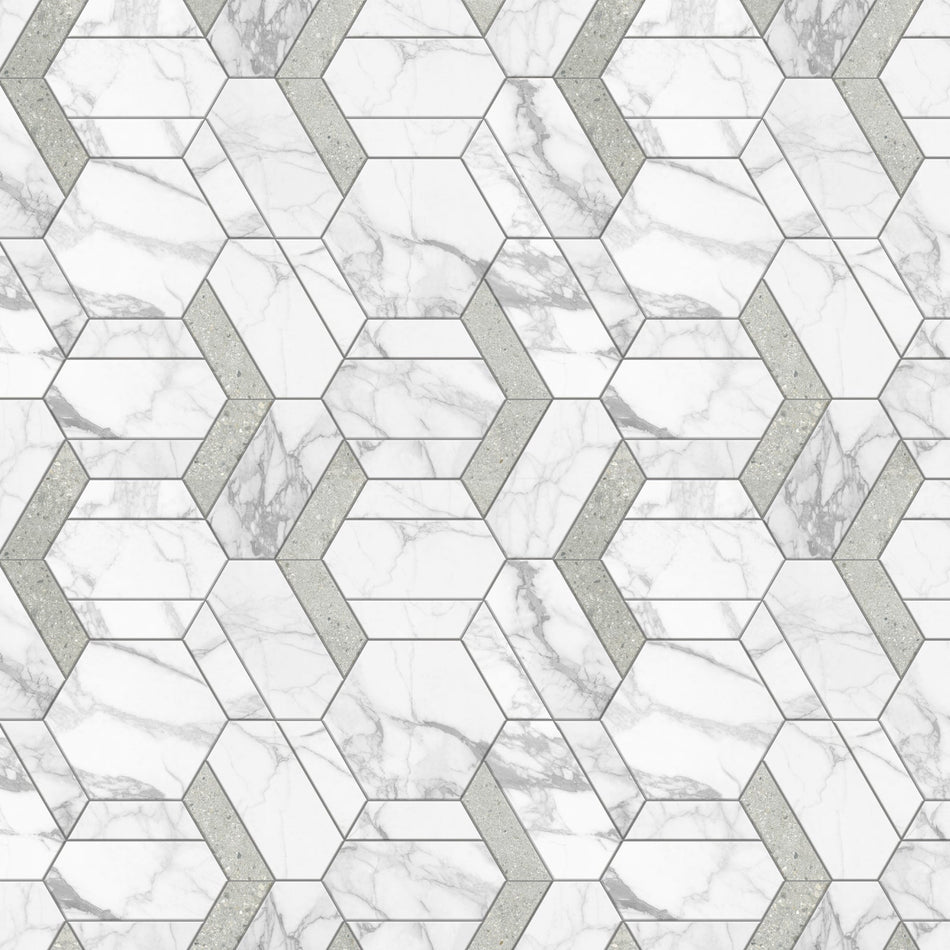 Waschbeckenrückwand Fliesenoptik