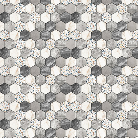 Waschbeckenrückwand Fliesenoptik