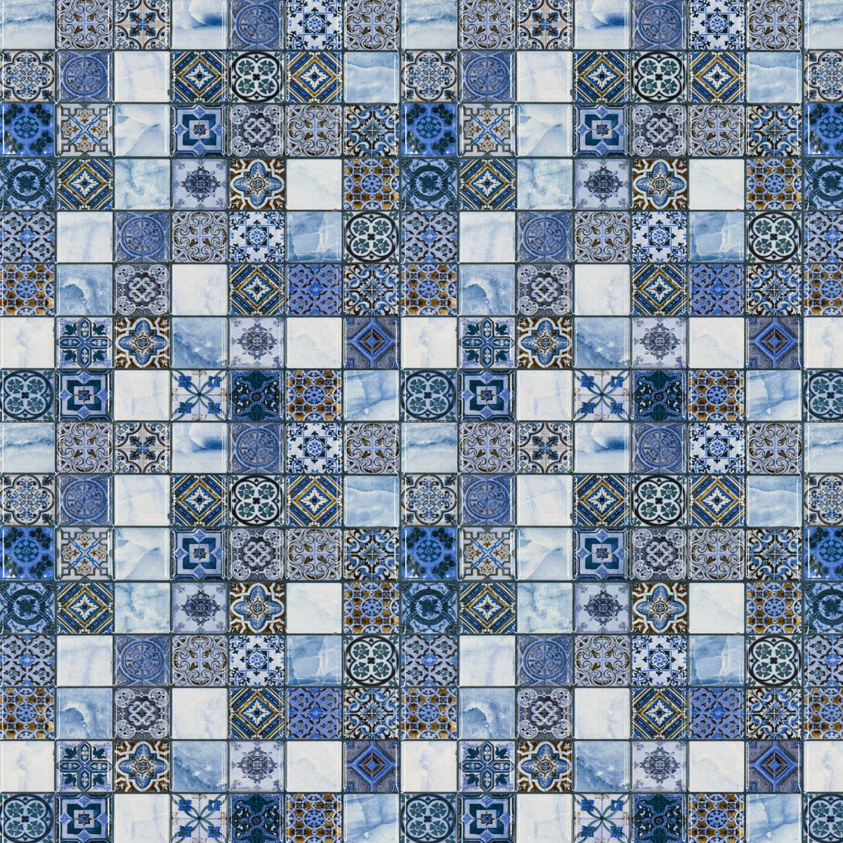 Waschbeckenrückwand Fliesenoptik