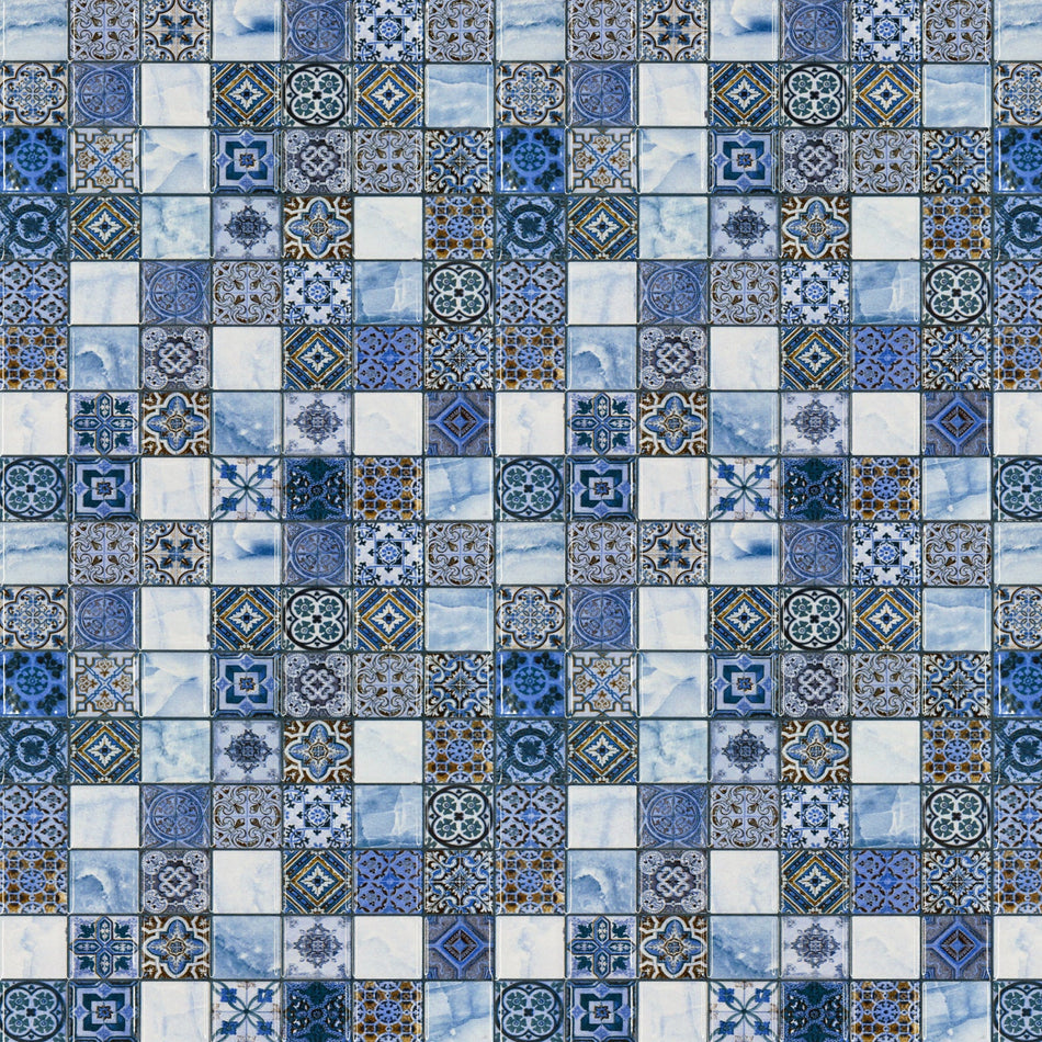 Waschbeckenrückwand Fliesenoptik