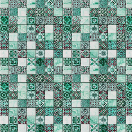 Waschbeckenrückwand Fliesenoptik