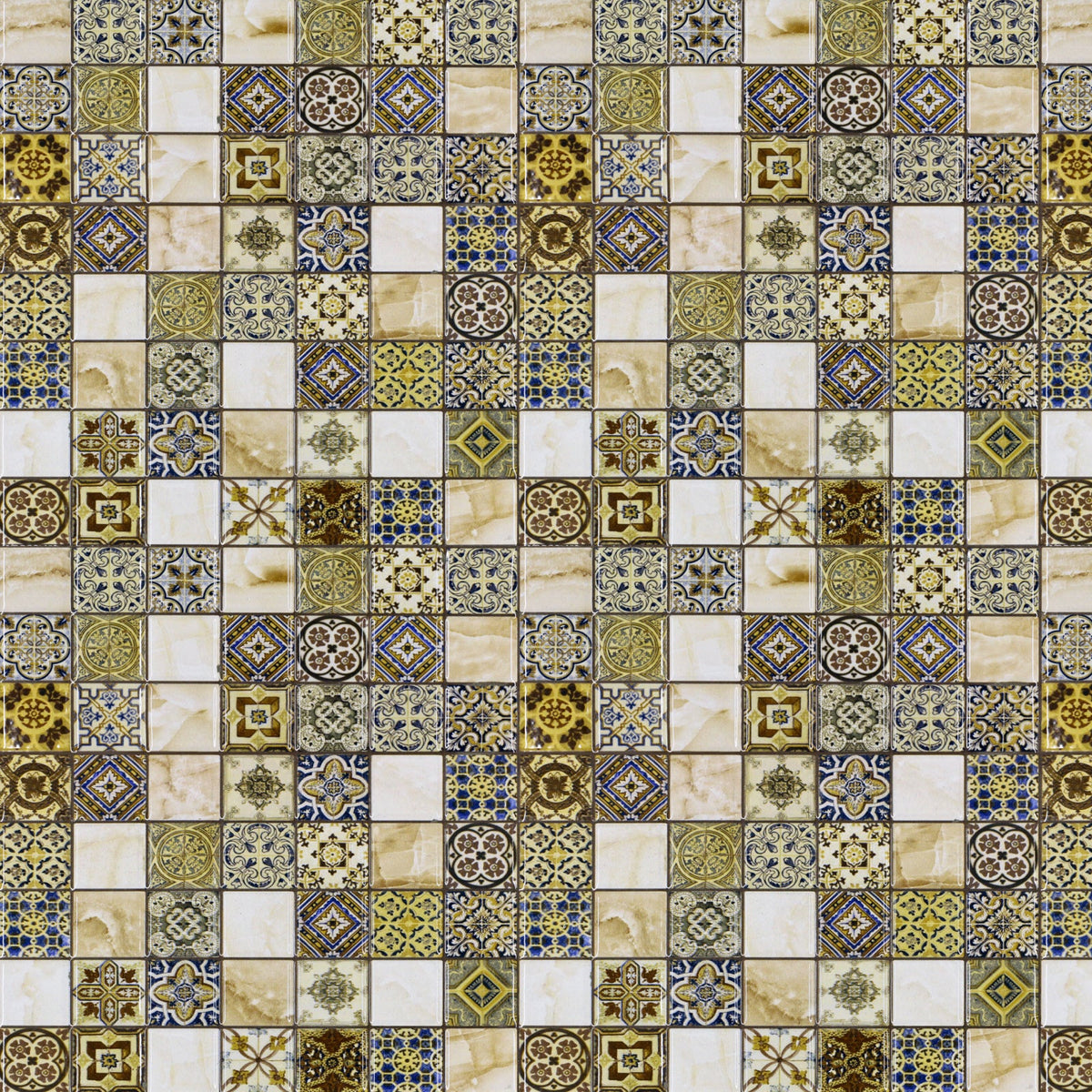 Waschbeckenrückwand Fliesenoptik