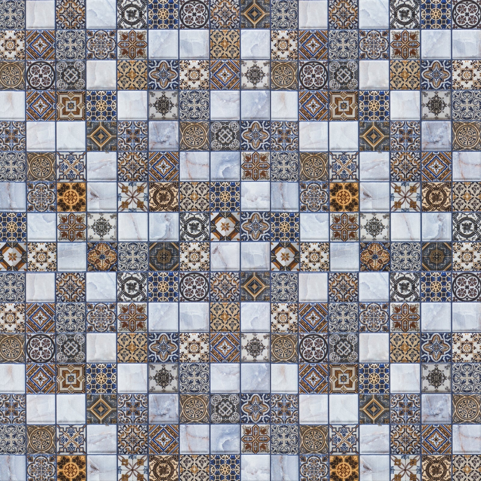 Waschbeckenrückwand Fliesenoptik