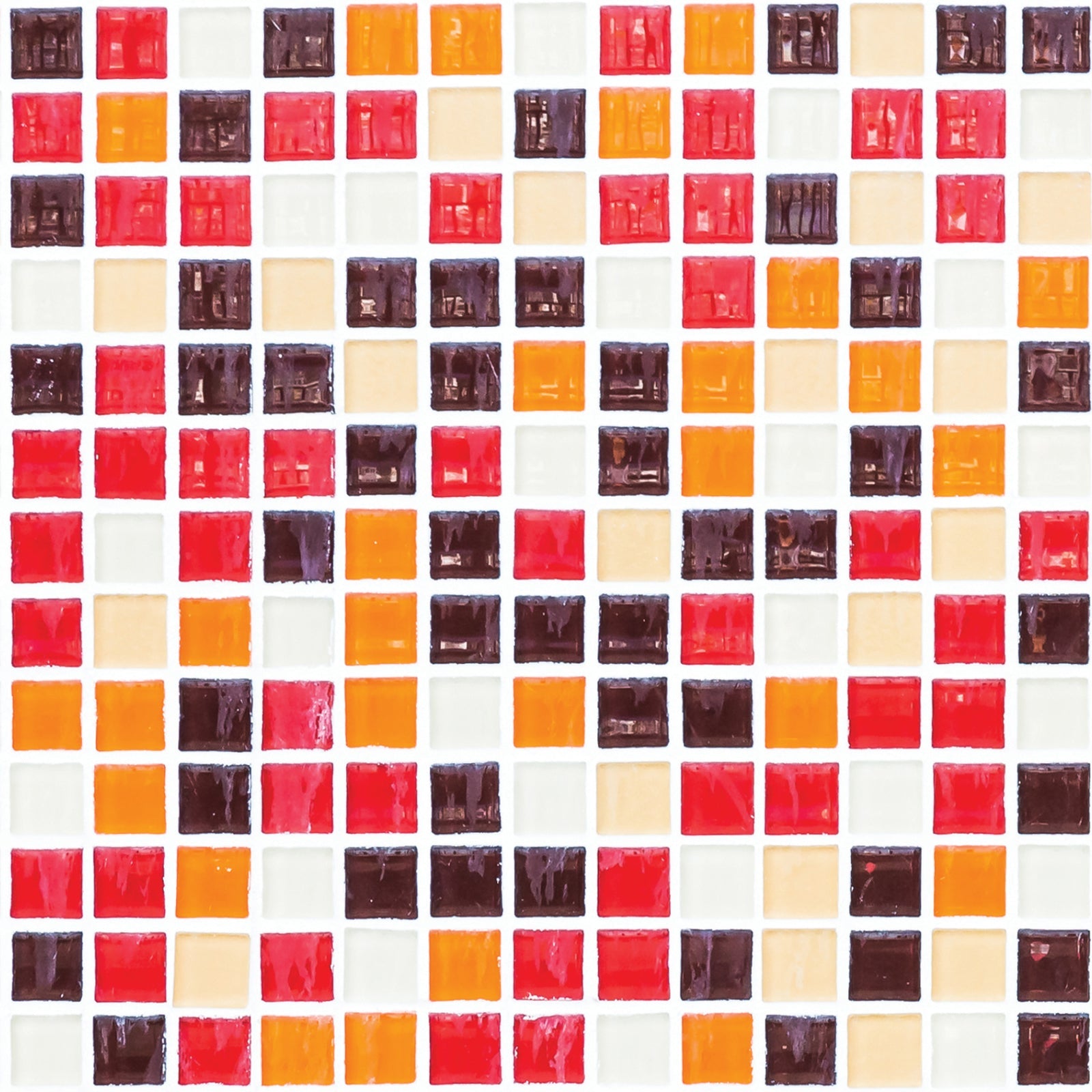 Waschbeckenrückwand Fliesenoptik