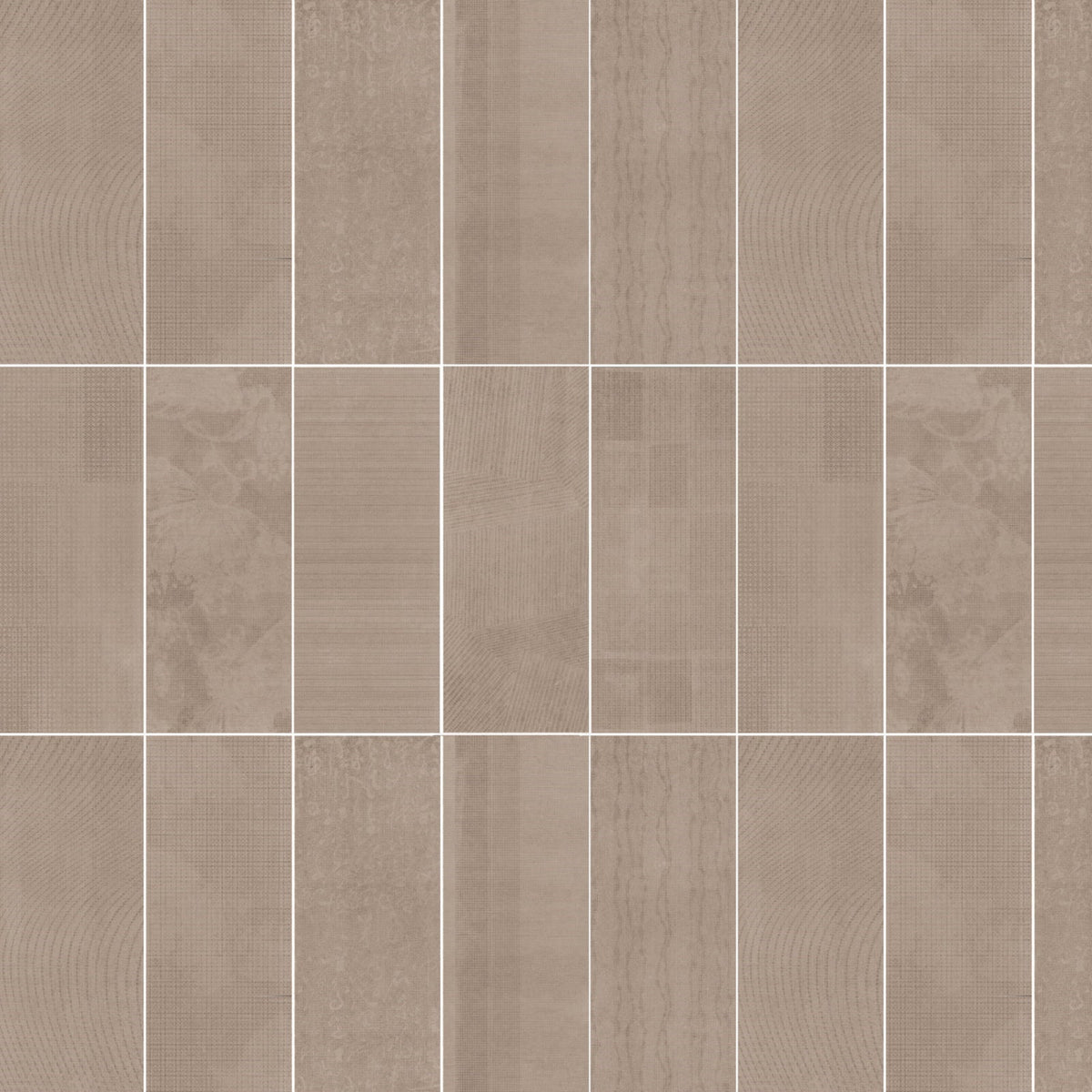 Waschbeckenrückwand Fliesenoptik