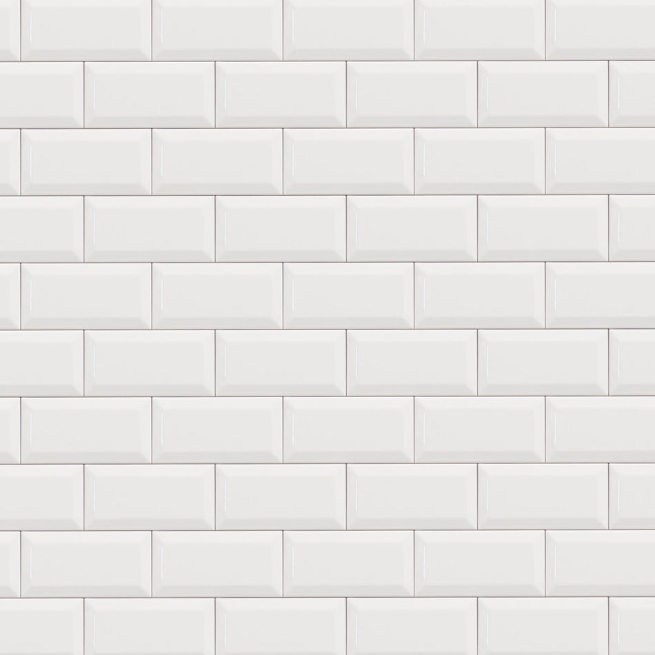 Waschbeckenrückwand Fliesenoptik