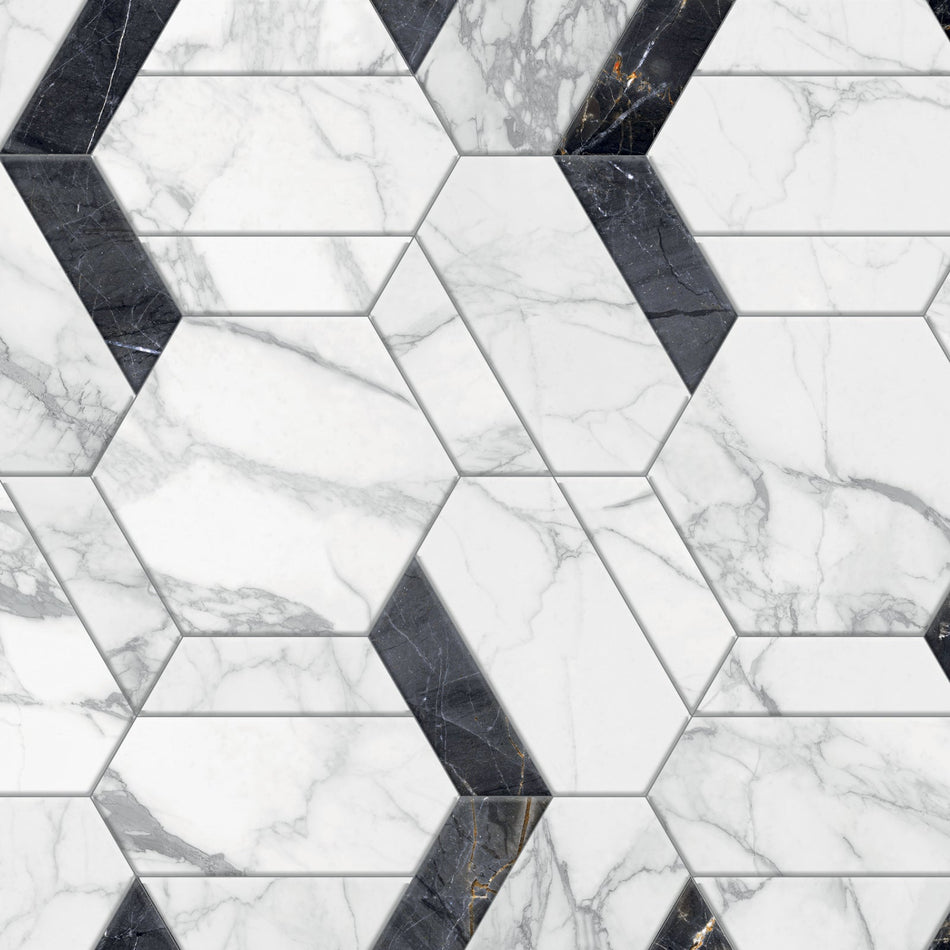 Waschbeckenrückwand Fliesenoptik