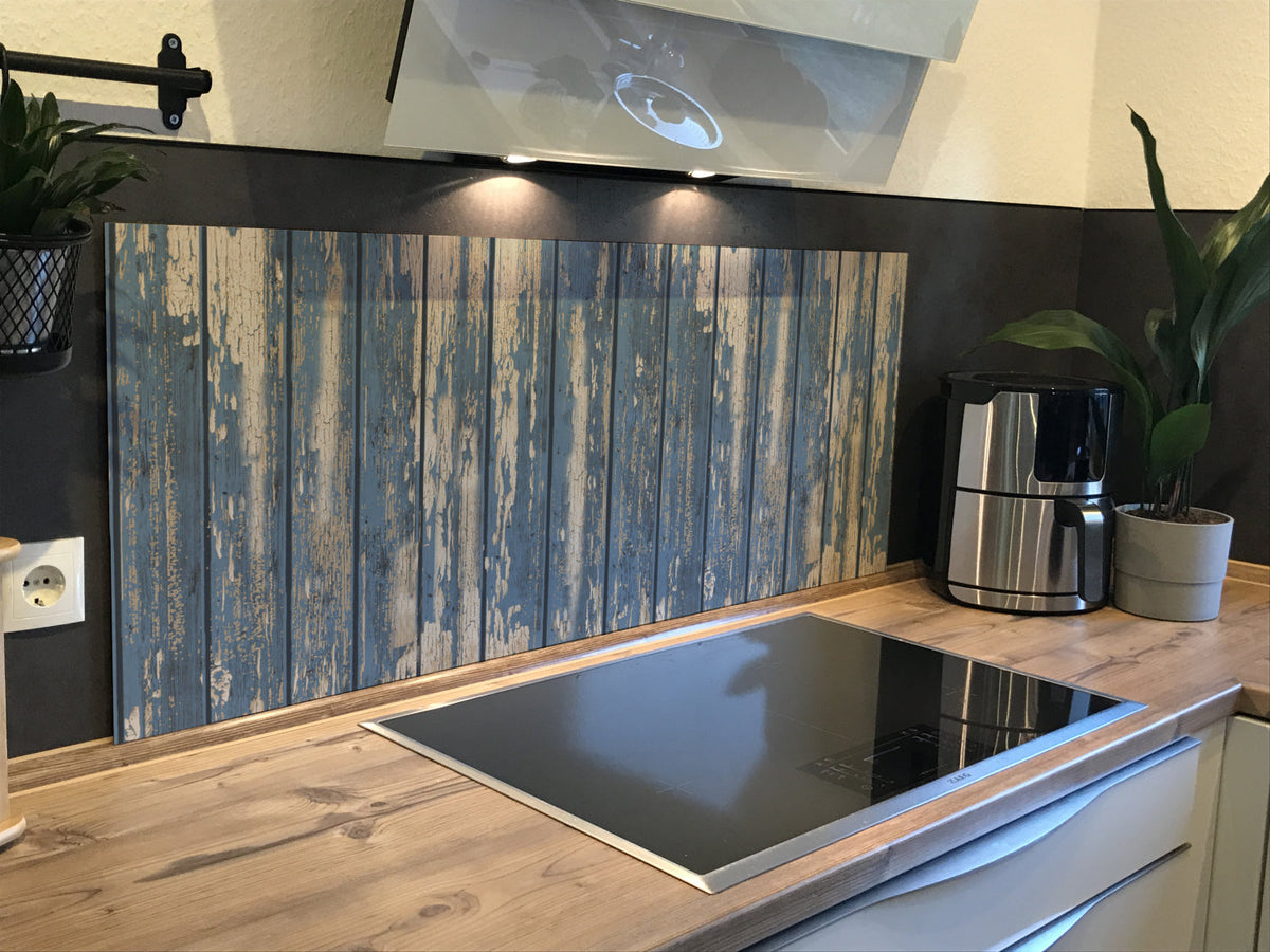 Spritzschutz Küche Holzoptik