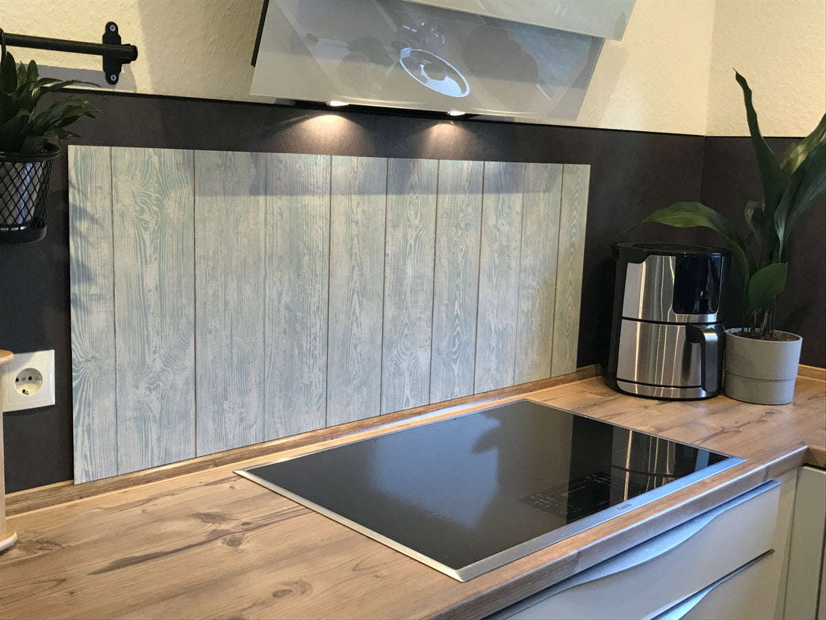 Spritzschutz Küche Holzoptik