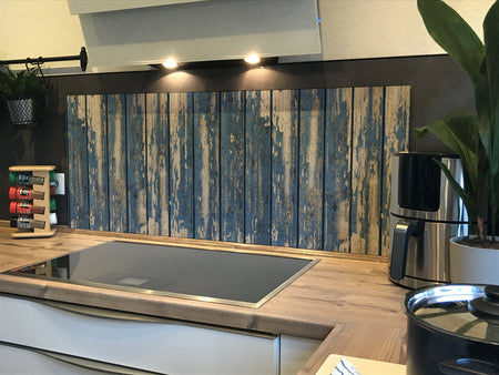 Spritzschutz Küche Holzoptik