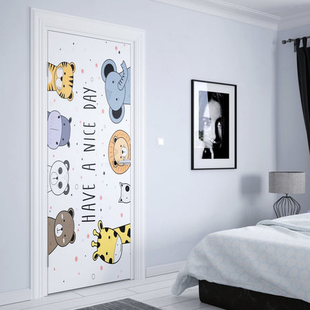 Türposter Kinderzimmer Selbstklebend