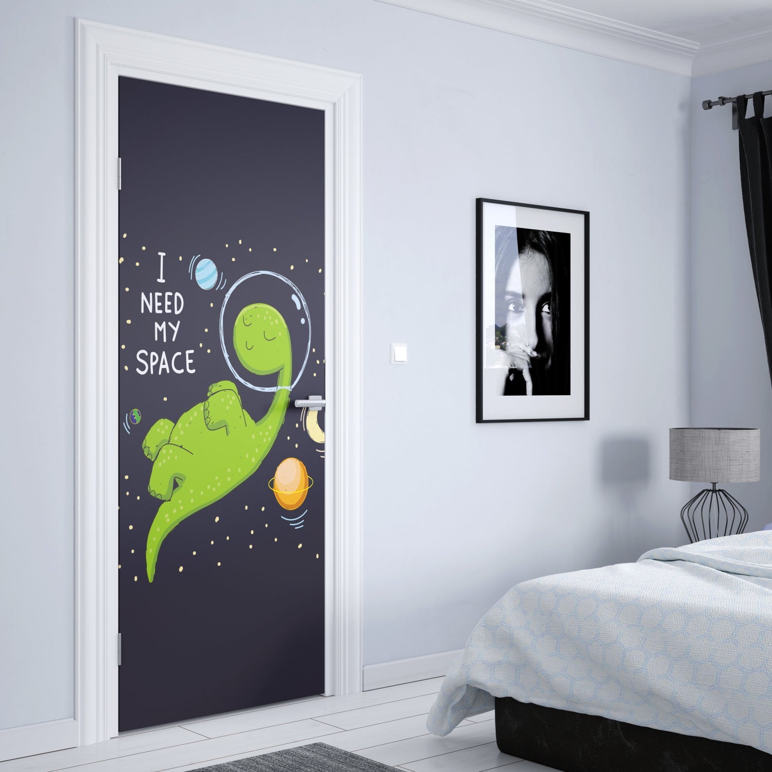 Türposter Kinderzimmer Selbstklebend