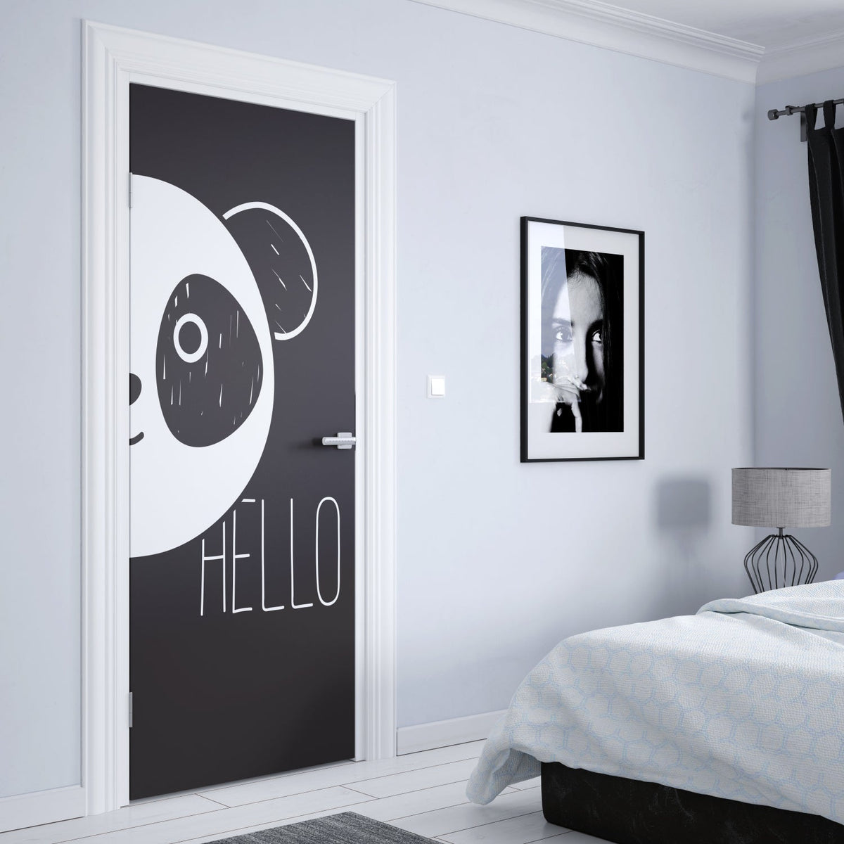 Türposter Kinderzimmer Selbstklebend