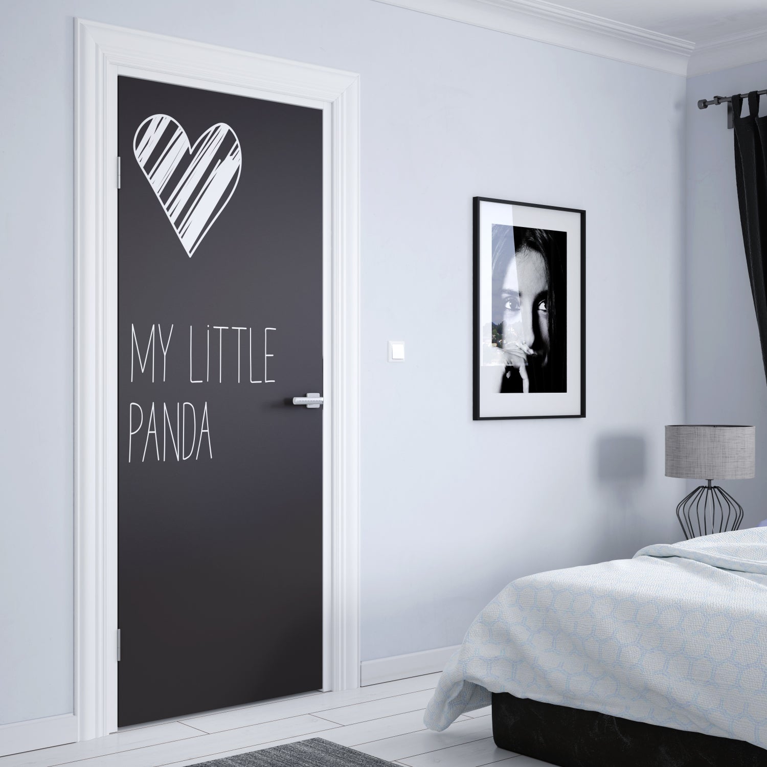 Türposter Kinderzimmer Selbstklebend