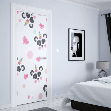 Türposter Kinderzimmer Selbstklebend