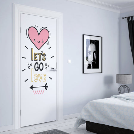 Türposter Kinderzimmer Selbstklebend