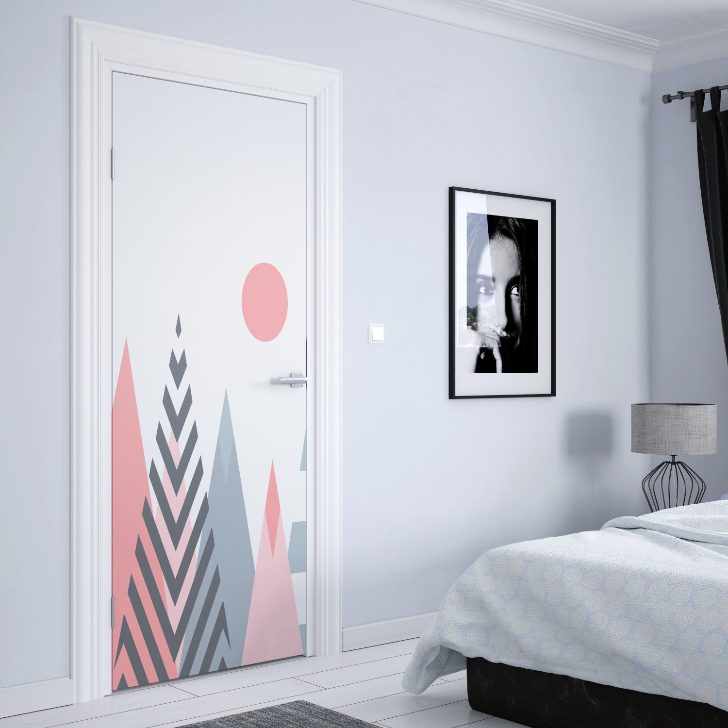 Türposter Kinderzimmer Selbstklebend